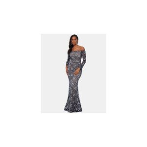 chinese dress ladies Amazon.com: Xscape Women's Illusion Sleeve Off The Shoulder Long Dress (Reg  and Petite), Black, 4 : Clothing, Shoes & Jewelry